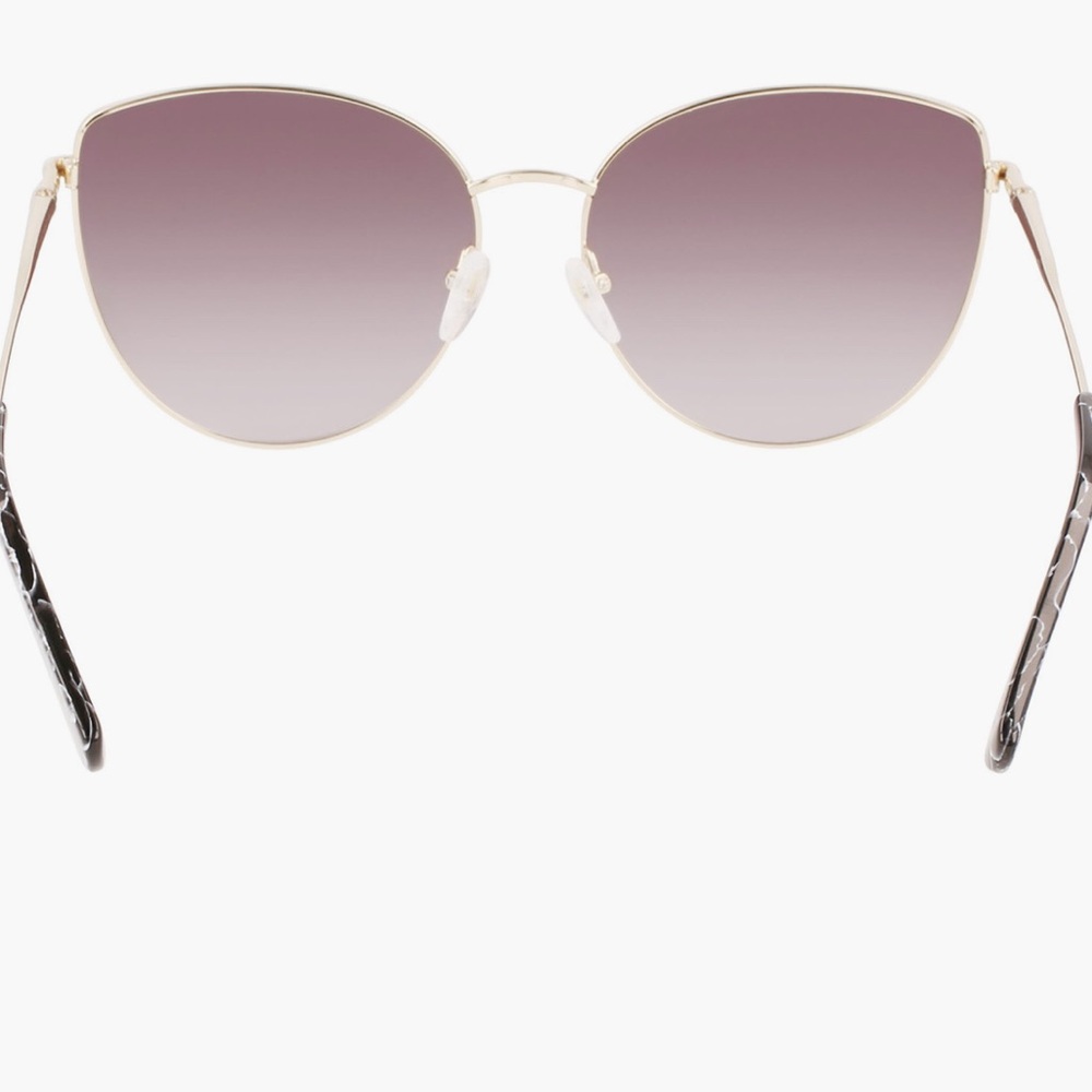Longchamp Black and Gold Sunglasses - Picture 5 of 12